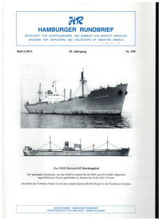 Nr. 255 Heft 6-2013  43. Jahrgang; Hamburger Rundbrief (1 St.)